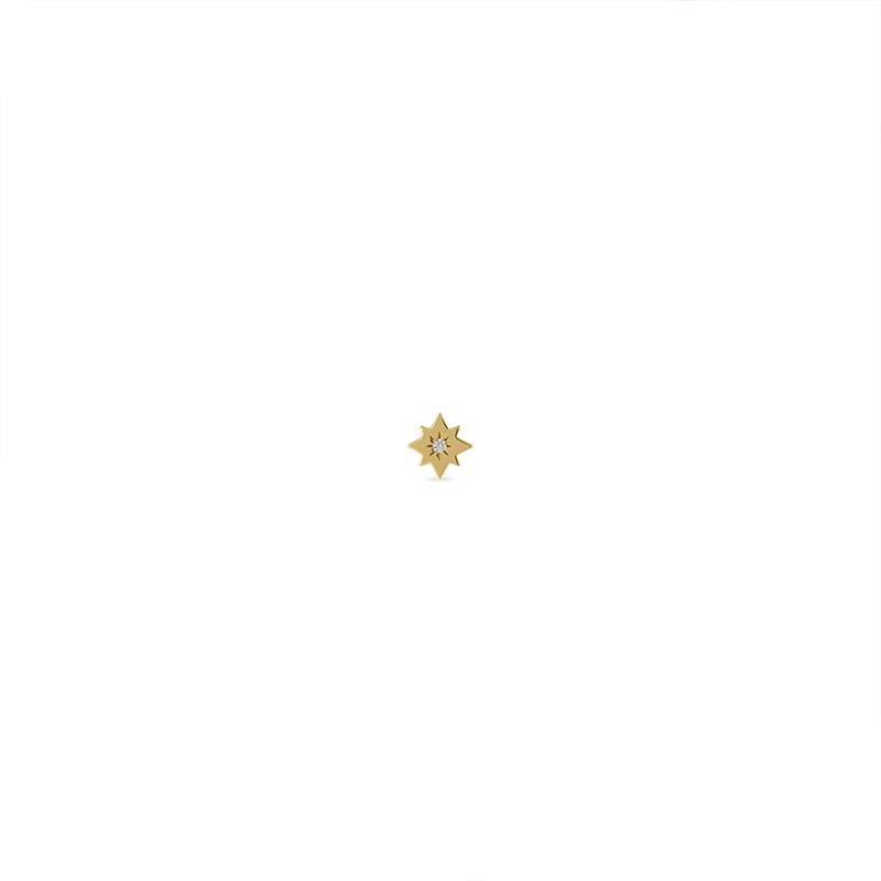 Pendiente Mini Star Oro | Joyería Online | Oui Petit